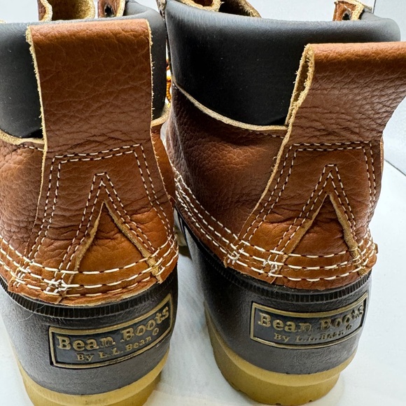 New Bean Boots The Original LL Bean Boot Tan/Black Size 7 Narrow MSRP $140 - Picture 4 of 10